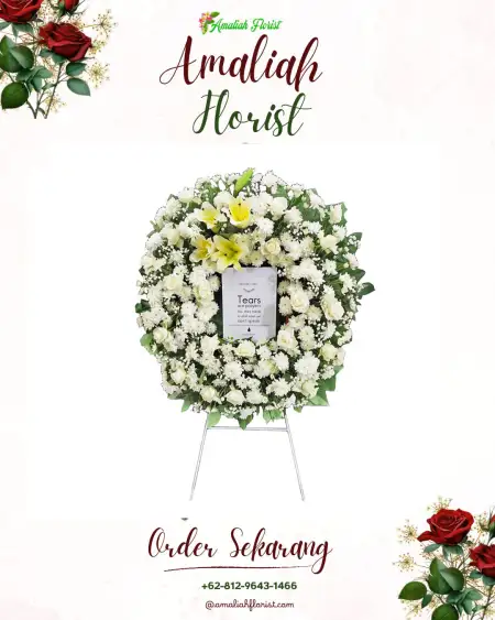 Krans Bunga Duka Kebonratu