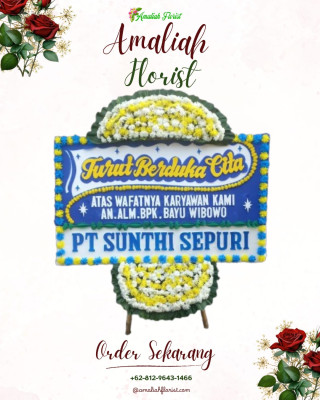 Papan Bunga Duka di Kebonratu