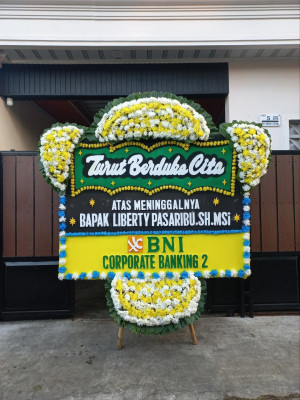 Papan Bunga Duka di Kebonratu